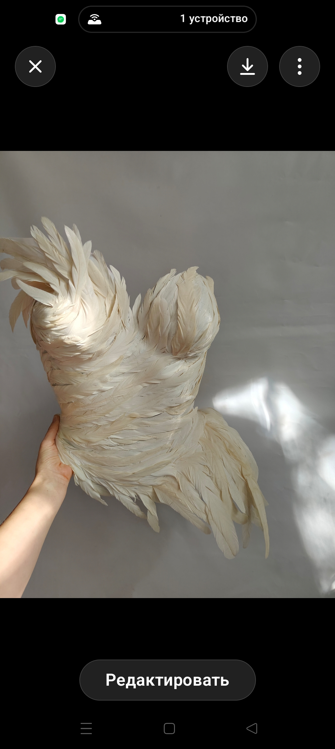 Ivory Swan Corset — изображение 2