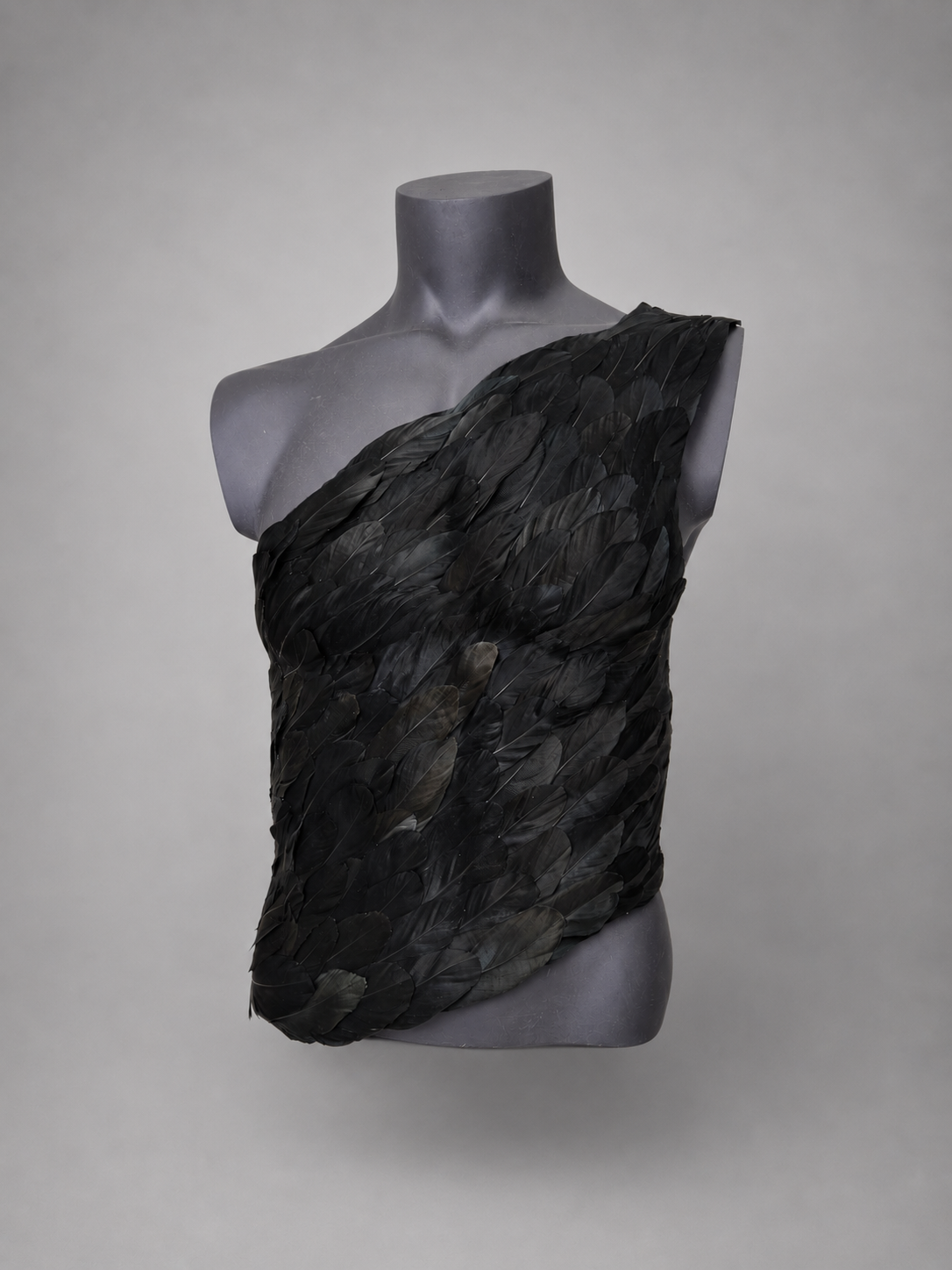 Midnight Feather Corset