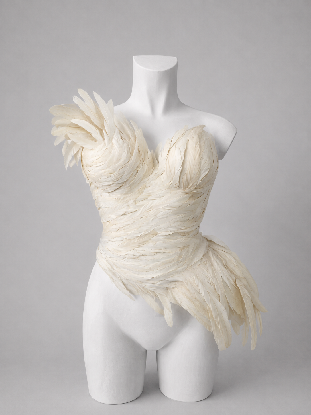 Ivory Swan Corset